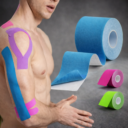 5 Fita Bandagem Elástica Kinesio